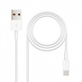 Cable LIGHTNING a USB 0,50m NANOCABLE