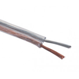 Cable paralelo 2X0,75mm Transparente Polarizado Libre Oxigeno (100m)