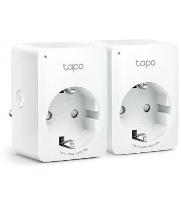 Pack 2 Enchufe Inteligente WiFi TP-LINK TAPO P100