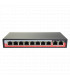 Switch PoE Ethernet  8P + 2 Uplink SAFIRE