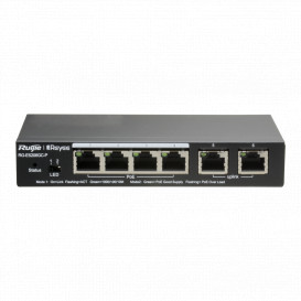 More about Switch PoE Gigabit 4P+2P RJ45 Gestionable REYEE