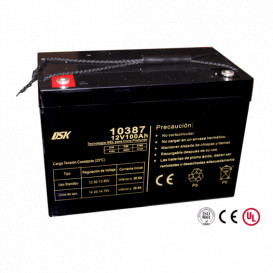 Bateria PLOMO 12Vdc 100Amp  GEL CICLICA 330x171x219mm DSK
