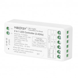 More about Controlador Tiras LED MonoColor/DualWhite 12V/24V 12Amax 2,4Ghz