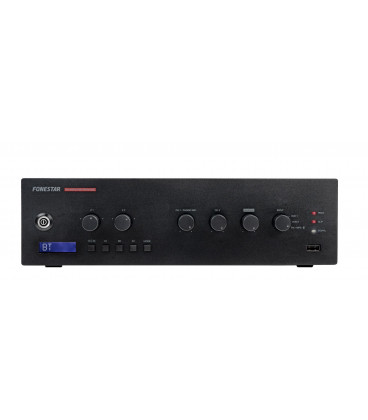 Amplificador PA 60Wrms 2Zonas BT/USB/MP3/FM FONESTAR