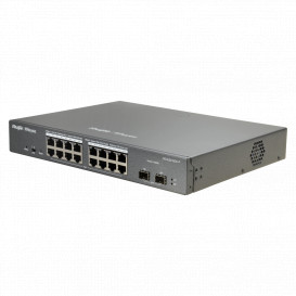 More about Switch PoE Gigabit 16P + 2 SFP Gestionable REYEE