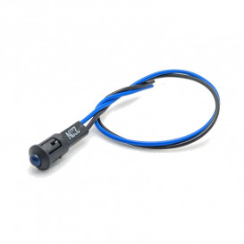 More about Piloto Led 5mm c/Cable 220Vac Luminoso AZUL