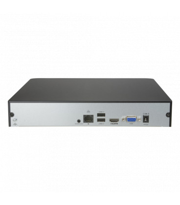 Grabador NVR 16Ch IP 8Mpx 64Mbps UNIARCH