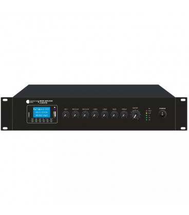 Amplificador PA 350Wrms MP3/FM/BT 3MIC 2AUX CONTRACTOR