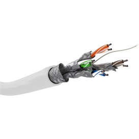 Cable S/FTP Cat6 Flexible CCA BLANCO (100m)