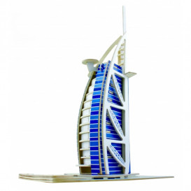 Puzzle Madera Torre de Dubai Arabs Towers