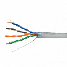 Cable FTP Cat5e Rigido CCA GRIS (305m) SAFIRE
