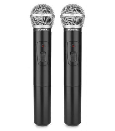 2 Microfonos Inalambricos Mano VONYX STWM712