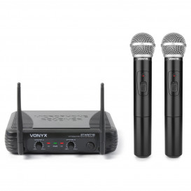 2 Microfonos Inalambricos Mano VONYX STWM712