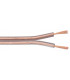 Cable Paralelo 2x0,50mm CCA TRANSPARENTE (100m)
