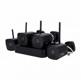 More about Kit CCTV 4Ch con 4 Camaras Bullet WiFi NEGRO UNIVIEW