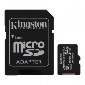 Tarjeta MicroSD 64Gb KINGSTON