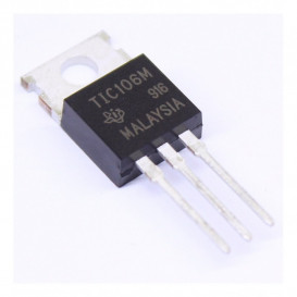 More about TIC106M Tiristor 600V 5A 5mA TO220AB
