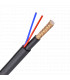 Cable RG59 + 2x0,75mm MicroRG59 NEGRO (300m)