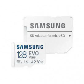 Tarjeta MicroSD 128Gb EVO PLUS V30 SAMSUNG