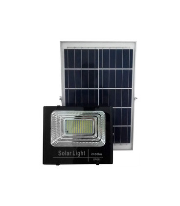 Foco LED Solar con Panel Solar y Movimiento 100W
