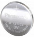 Pila Litio BR2032/BN Panasonic 3V 200mAh Ø20x3,2mm