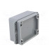 Caja Universal ABS 90x115x55mm Gris claro IP68