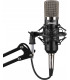 Microfono Estudio con Soporte AntiPop VONYX CMS400