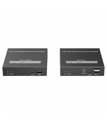 Extensor HDMI con KVM por UTP RJ45 150m max
