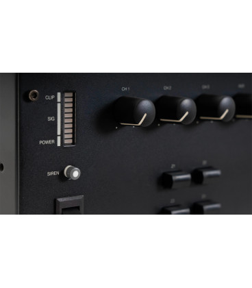 Amplificador PA 600Wrms 4Zonas BT/USB/SD/FM 3MIC/LINE 1AUX FONESTAR