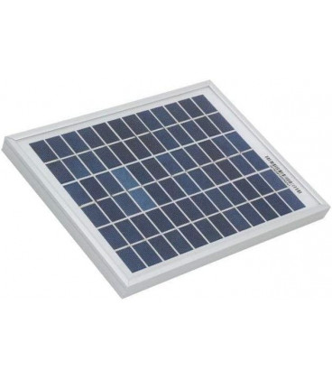 Panel Solar Policristalino 18,2V 5W 0,28A 251x186x17mm
