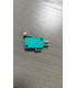 Microrruptor 10Amp Palanca 12mm+Rueda terminales 4,8mm