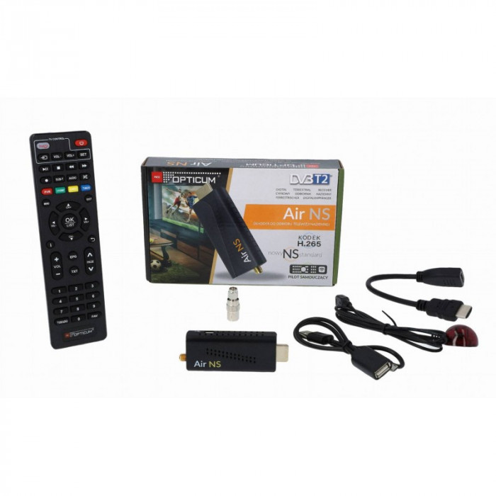 Receptor Mini HDMI TDT2 HD DVB-T2 OPTICUM 