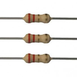 More about 560K 1/2W 5% Resistencia Carbon axial 3,2X9mm.