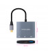 Conversor USB-C a HDMI/USB3.0/USB-C PD NANOCABLE
