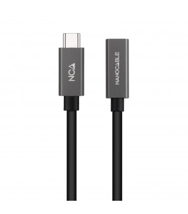 Cable Prolongador USB-C Macho Hembra USB3.2 1m NANOCABLE