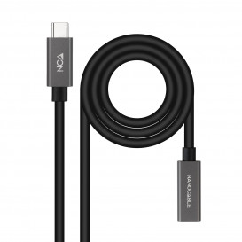 More about Cable Prolongador USB-C Macho Hembra USB3.2 1m NANOCABLE
