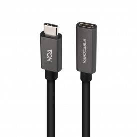 Cable Prolongador USB-C Macho Hembra USB3.2 1,5m NANOCABLE