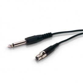 Cable MiniXLR a JACK 6,3 Mono