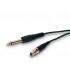 Cable MiniXLR a JACK 6,3 Mono