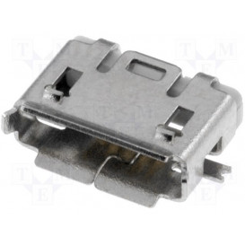 Conector MicroUSB AB Hembra 5pin  SMD