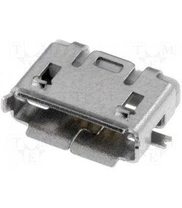 Conector MicroUSB AB Hembra 5pin SMD