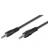 Cable JACK 3,5 ST Macho-Macho 3,5 ST 2,5m