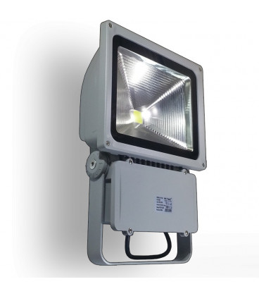 Foco Proyector LED SMD 100W 6000K GRIS