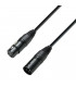 Cable DMX XLR Macho 3P a XLR Hembra 3P 6m