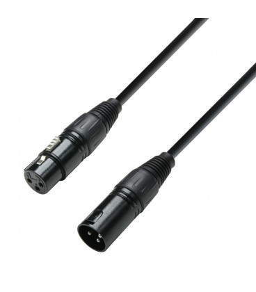 Cable DMX XLR Macho 3P a XLR Hembra 3P 1,5m