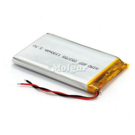 More about Bateria 3,7V 1100mA Polimero Litio Cto Control GSP053759
