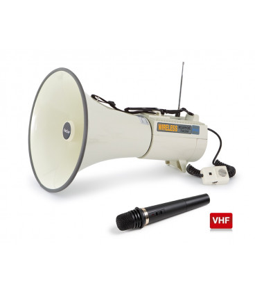 Megafono 45W con Microfono Inalambrico