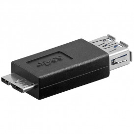 Adaptador USB 3.0 A Hembra a MicroUSB B Macho