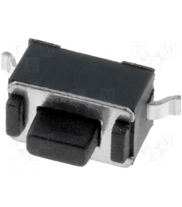 Pulsador Miniatura Cto. impreso 3x6mm 1 circuito
