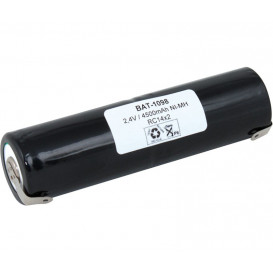 Bateria PACK de 2 R14 2,4V 4500mH Ni-Mh c/terminal